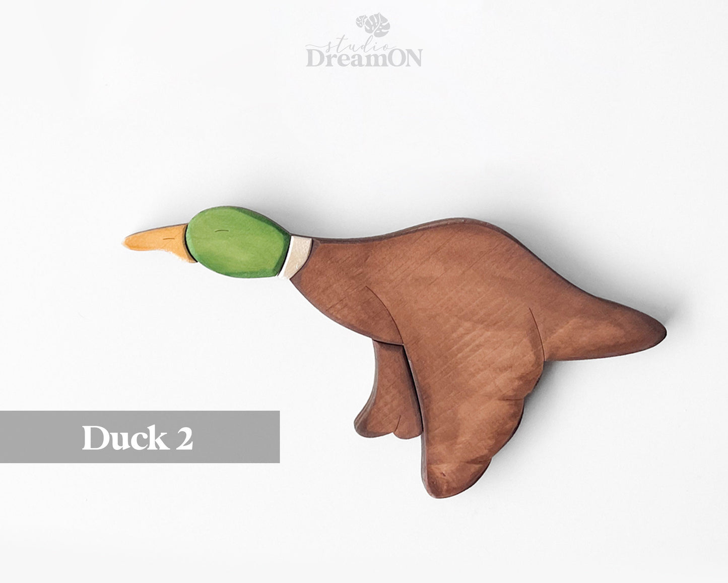 Flying Mallard Ducks Wooden Wall Art Decor - Lake House Decor for Wall - Fathers Day Gift